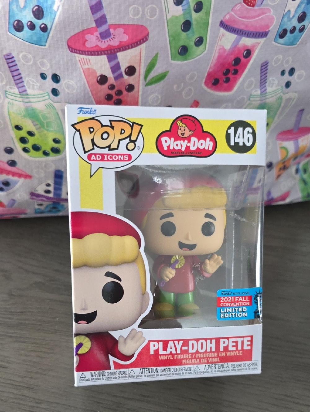 Funko Play-Doh Pete #146 Vinyl Figure - Play-Doh (Yellow/Red/Green)
